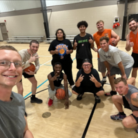 Logo for Basketball and Bible Study