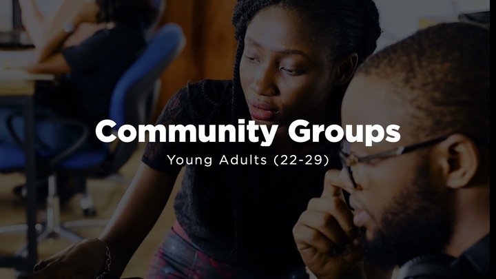 Logo for Young Adults Group | 23-29 | Cool Springs | Asher Segelken & Cassidy Goodspeed