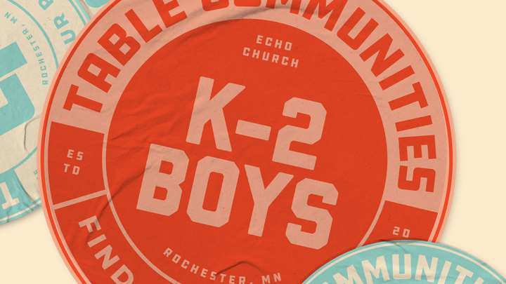 Logo for MINISTRY: Echo Kids // K-2nd Boys