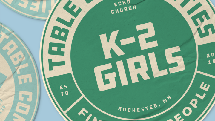 Logo for MINISTRY: Echo Kids // K-2nd Girls