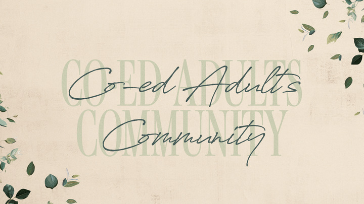 Logo for CCG: Crossroads Community Group (Co-Ed adults: 25-40 years old)