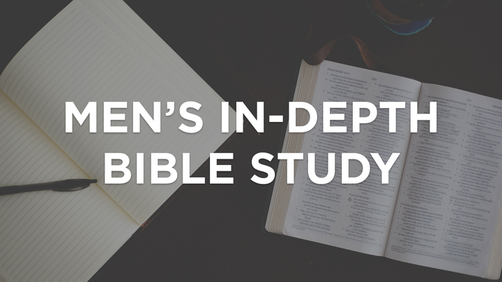 Logo for Men's In-Depth Bible Study