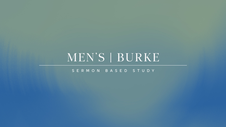 Logo for Men's | Sermon Based Study | Burke