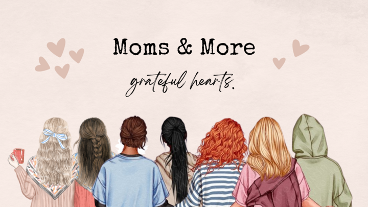 Logo for Moms & More!