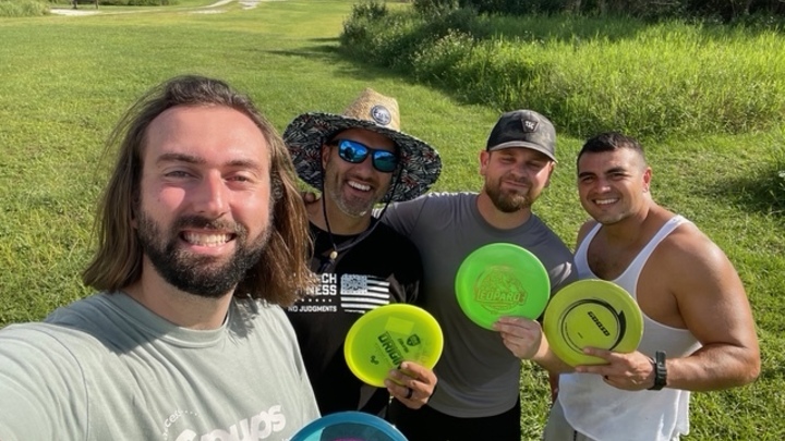 Logo for Disc Golf Group