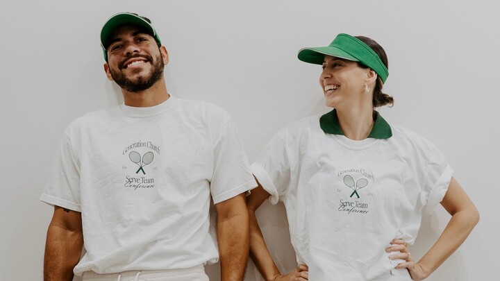 Logo for Pickle Ball & Prayer - MJ and Linda Centeno