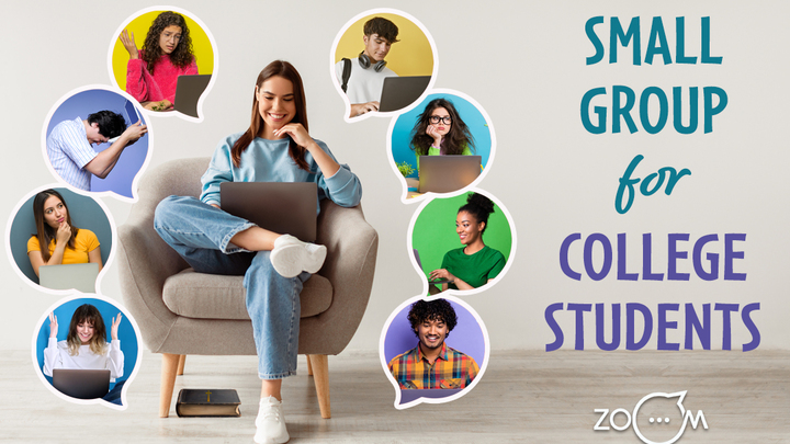 Logo for College Students (Zoom) ~ Small Group
