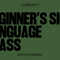 Logo for Beginner's Sign Language Class