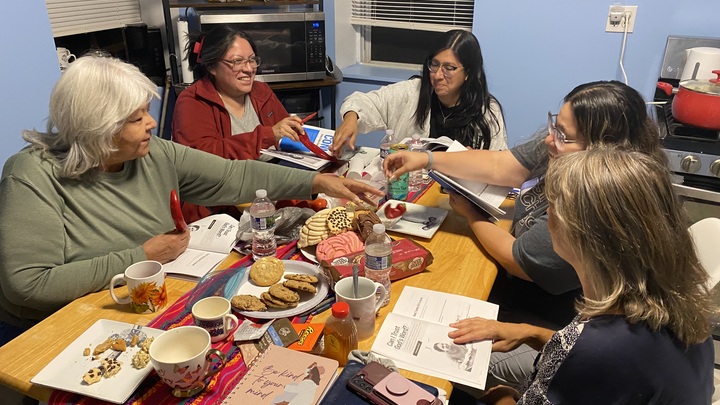 Logo for Little Village - Women's Group - Gaby & Sylvia