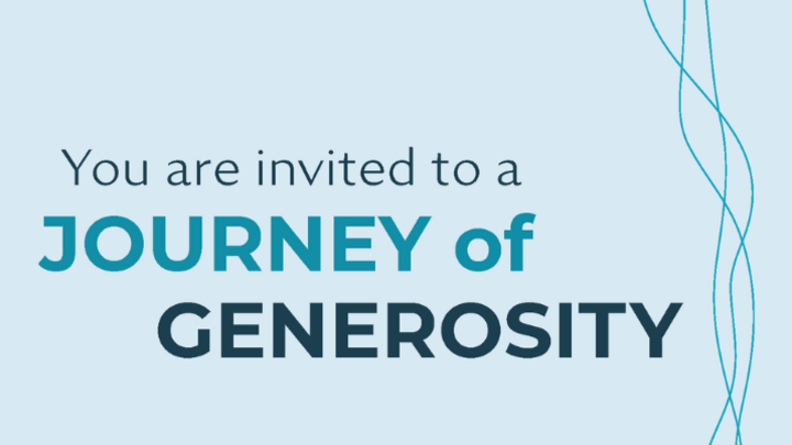 Logo for Journey of Generosity - May 2026