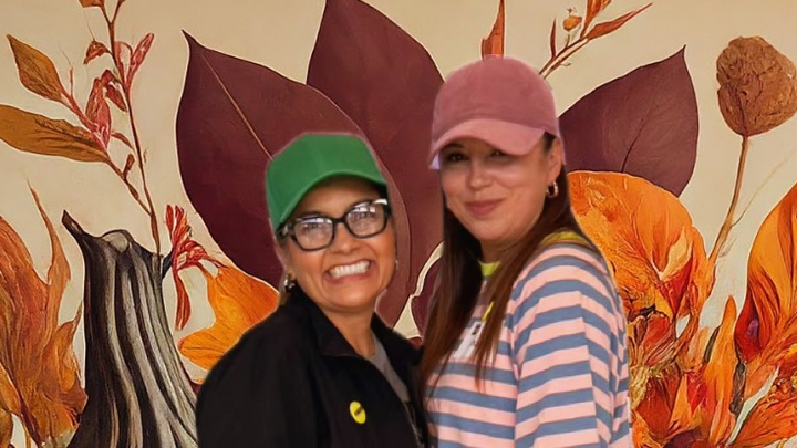 Logo for Grupo de conexión bilingüe de otoño | Vanessa & Johanna