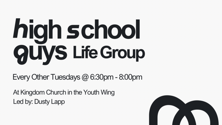 Logo for High School Guys Life Group