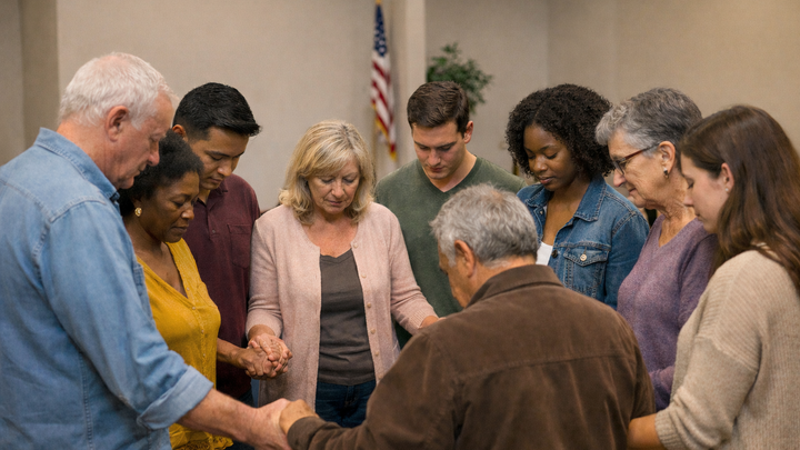 Logo for Women's and Men's Corporate Prayer