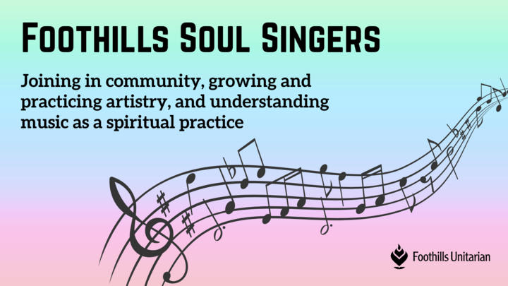 Logo for Foothills Soul Singers