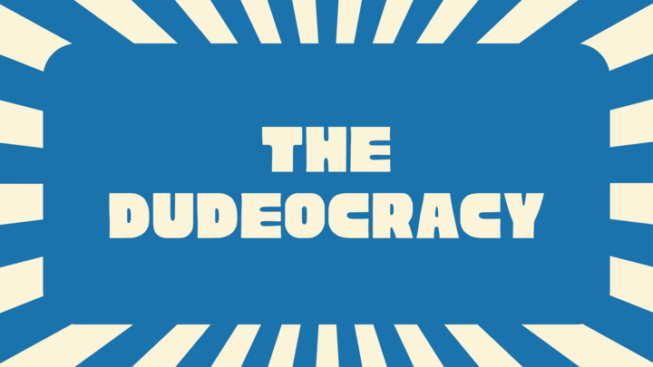 Logo for The Dudemocracy