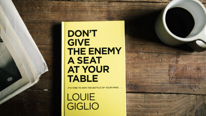 Logo for Don't Give The Enemy A Seat At Your Table