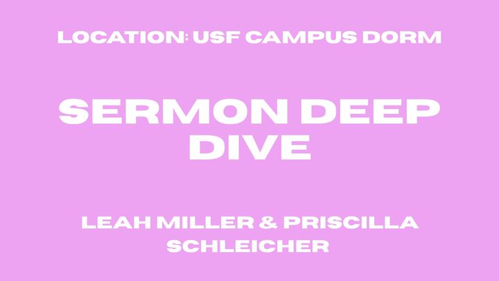 Logo for Sermon Deep Dive - Women