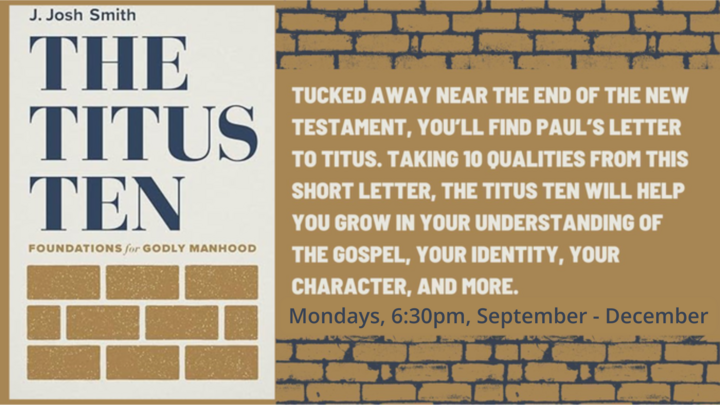 Logo for Men's Study: The Titus Ten