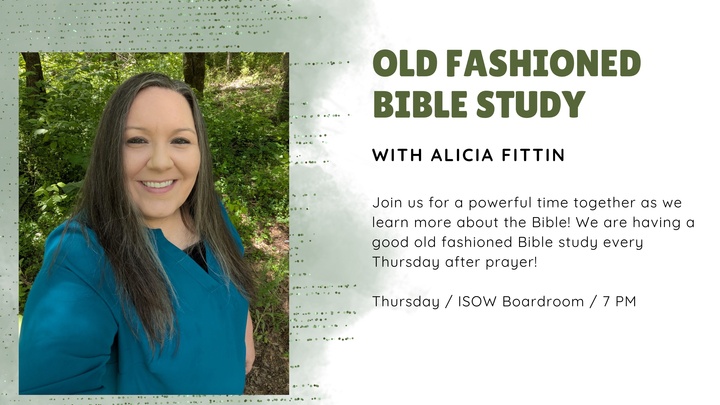 Logo for Old Fashioned Bible Study