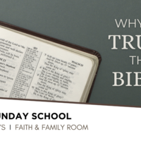 Logo for Why We Trust the Bible(Doug Panchot)