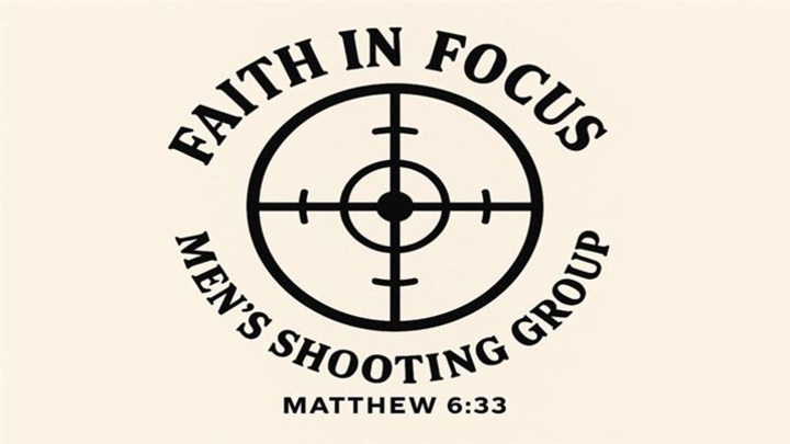 Logo for Faith in Focus: Saturday morning men's shooting group