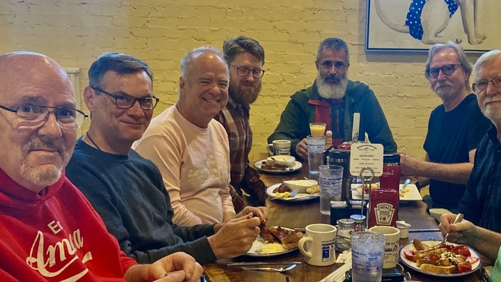 Logo for Men Praying Psalms