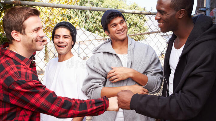 Logo for Young Adult Men Group