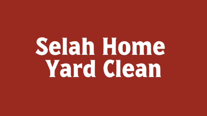 Logo for Selah Home Yard Clean