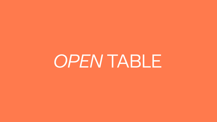 Logo for Open Table