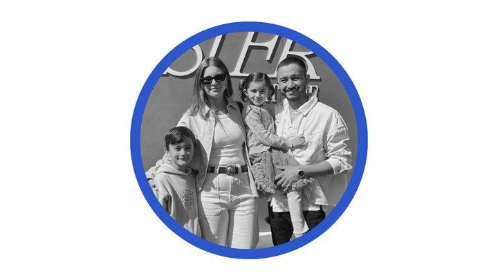 Logo for Janet F. + Javier F.