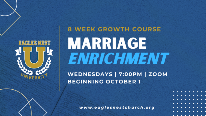 Logo for ENU Fall 2025: Marriage Enrichment