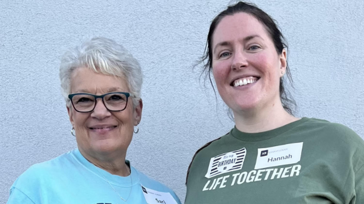 Logo for A Jesus-Shaped Life | Hannah & Sari