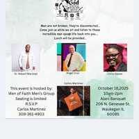 Logo for Men's Group with Carlos Martinez