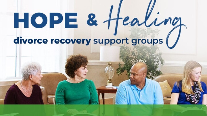 Logo for DivorceCare (Online-Weds at 7pm Calvin Thomas and Danita Neal)