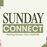 Logo for Sunday Connect - BEGINS OCTOBER 12th