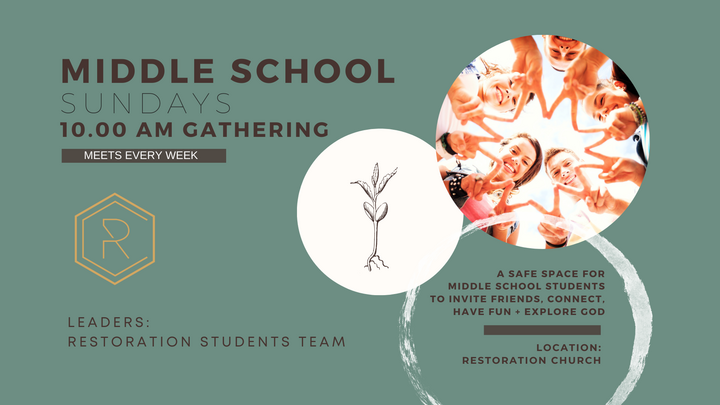 Logo for Middle School | Sundays | 4S Ranch