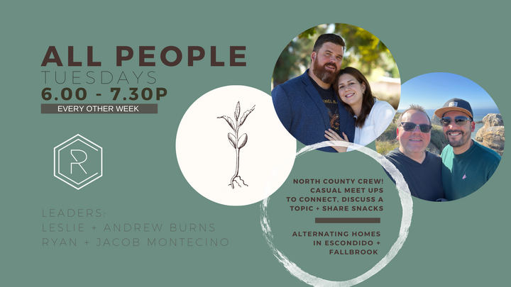 Logo for All People | Tuesdays | Escondido