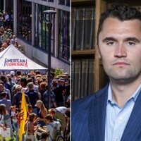 Logo for Charlie Kirk - Turning Point Faith Course