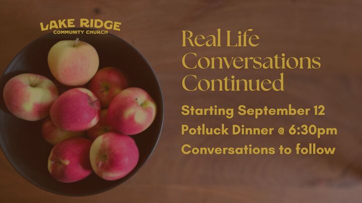 Logo for Real Life Conversations: Continued