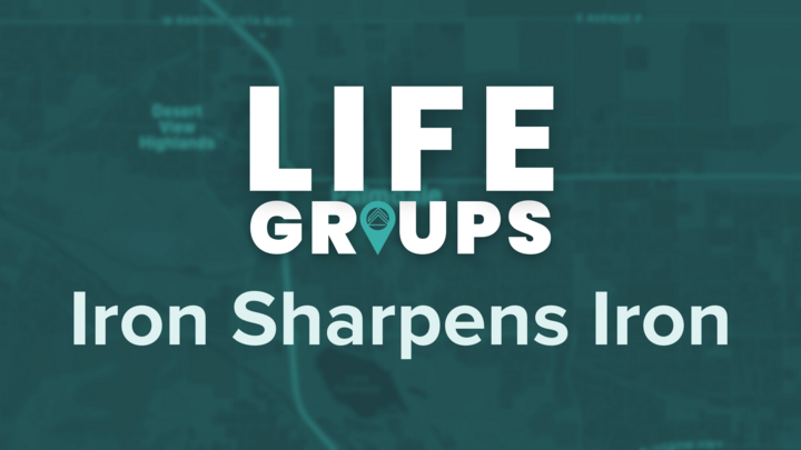 Logo for Life Group - Iron Sharpens Iron