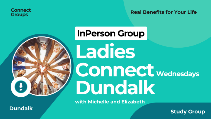 Logo for Ladies Connect Wednesdays Dundalk with Michelle and Elizabeth