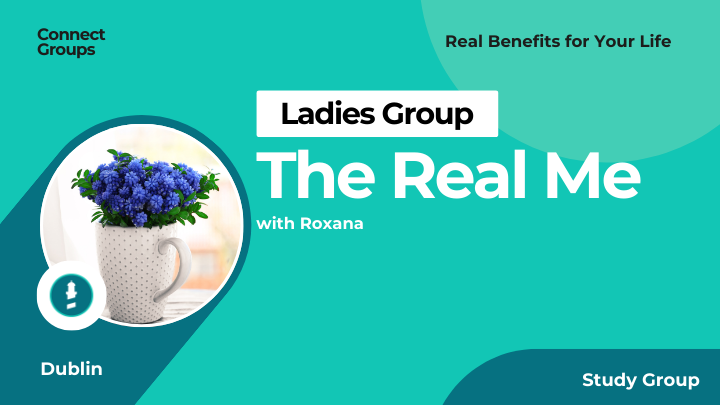 Logo for The Real Me (Ladies Group) Dublin with Roxana