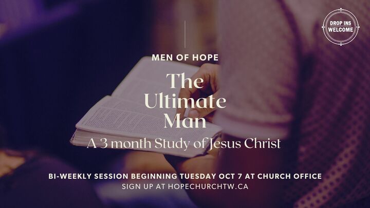 Logo for The Ultimate Man (Men's Group)