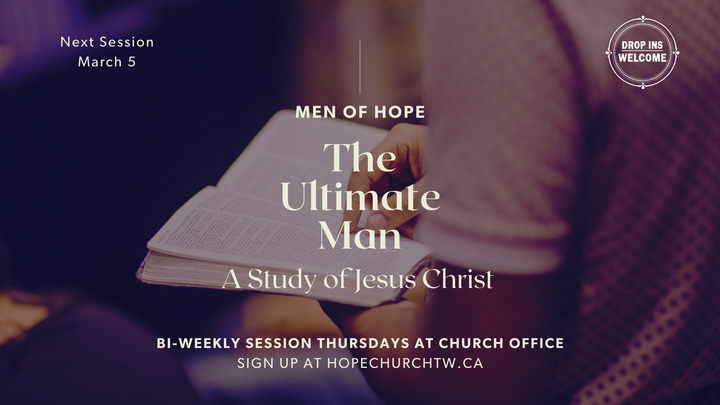 Logo for The Ultimate Man (Men's Group)