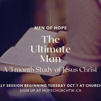 Logo for The Ultimate Man (Men's Group)