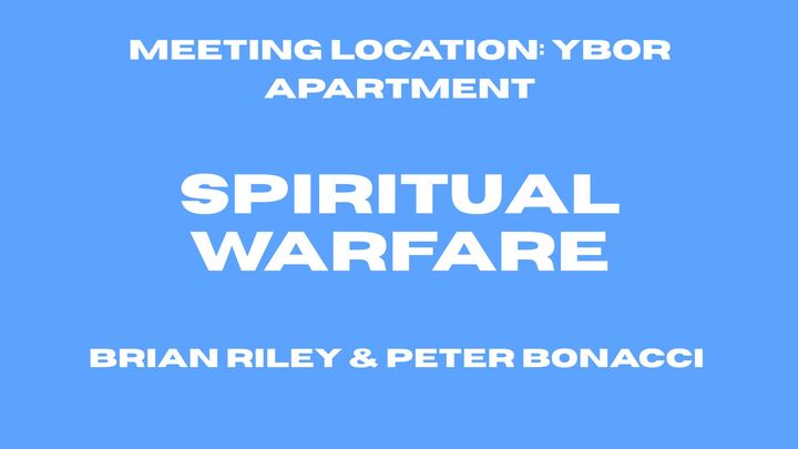 Logo for Spiritual Warfare - Men