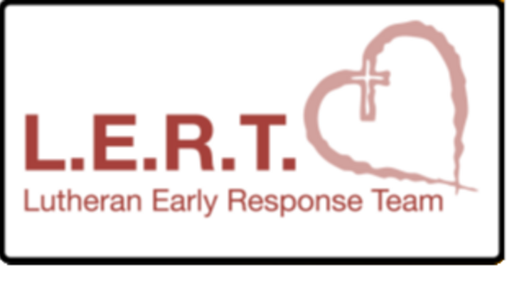 Logo for Lutheran Early Response Team (LERT)