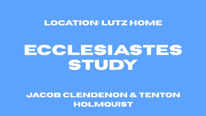 Logo for Ecclesiastes - Men