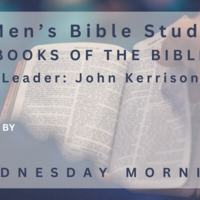 Logo for Men's Bible Study: Books of the Bible (Wednesday mornings)