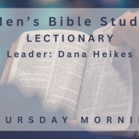 Logo for Men's Bible Study: Lectionary (Thursday mornings)